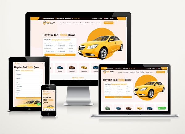 Rent A Car Web Sitesi